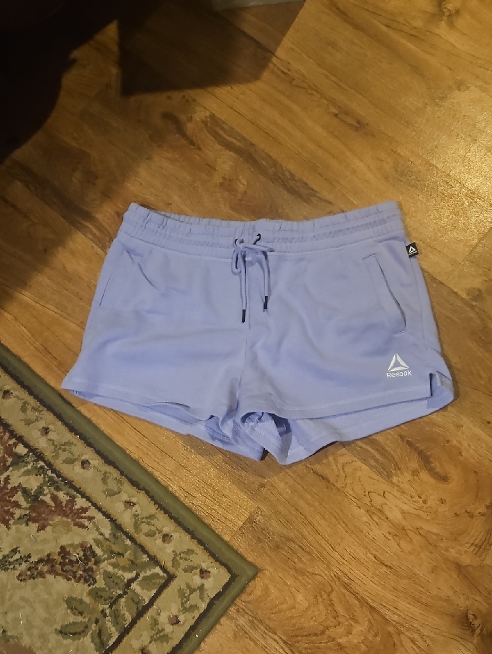 Reebox Purple French Terry Shorts Size XL